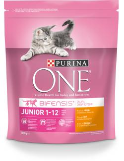 Purina One Bifensis Junior Reich an Huhn