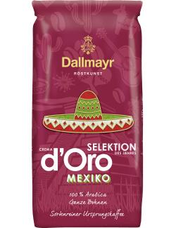 Dallmayr Crema d'Oro Selektion des Jahres Mexiko ganze Bohnen