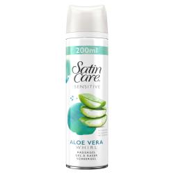 Gillette Satin Care Sensitive Rasiergel Aloe Vera Whirl