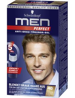 Schwarzkopf Men Perfect Anti-Grau Tönungs-Gel 40 natur dunkelblond