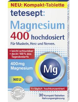 Tetesept Magnesium 400 hochdosiert