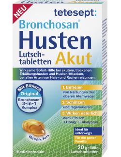 Tetesept Bronchosan Husten Akut Lutschtabletten