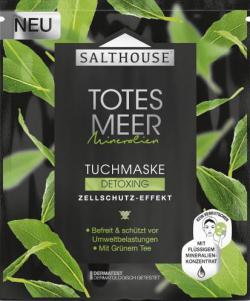 Salthouse Totes Meer Mineralien Tuchmaske Detoxing