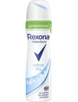 Rexona Motionsense Compressed Cotton dry Deo Spray