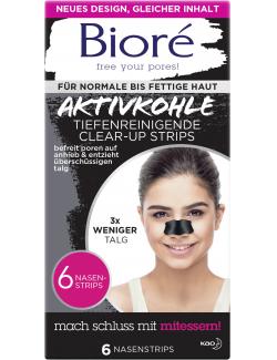 Bioré Clear-Up Strips mit Aktivkohle