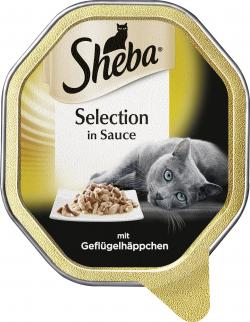 Sheba Selection in Sauce mit Geflügelhäppchen