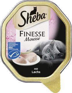 Sheba Finesse Mousse mit Lachs