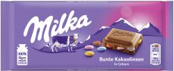 Milka Tafel Bunte Kakaolinsen