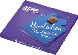 Milka Herzlichen Glückwunsch Pralinés Milchcrème