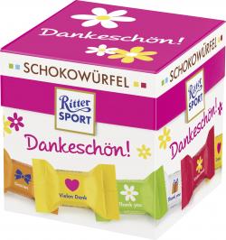 Ritter Sport Schokowürfel Dankeschön