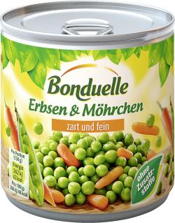 Bonduelle Erbsen mit Möhrchen zart und fein