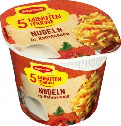 Maggi 5 Minuten Terrine Nudeln in Rahmsauce