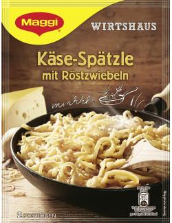 Maggi Wirtshaus Käse-Spätzle mit Röstzwiebeln