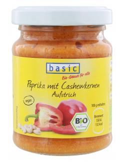 Basic Brotaufstrich Paprika mit Cashewkernen