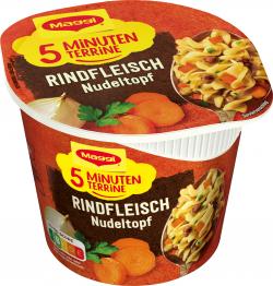 Maggi 5 Minuten Terrine Rindfleisch Nudeltopf