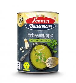 Sonnen Bassermann Erbsensuppe mit Meerrettich