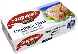 Saupiquet Thunfisch-Filets Naturale ohne Öl