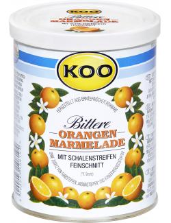 Koo Bittere Orangen Marmelade mit Schalenstreifen