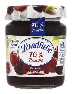 Landliebe 70% Frucht Zweierlei Kirschen