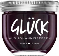 Glück Fruchtaufstrich aus Johannisbeeren