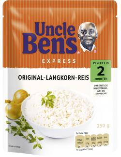 Uncle Ben's Express Original-Langkorn-Reis