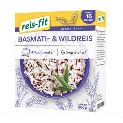 Reis-fit Basmati & Wildreis Kochbeutel