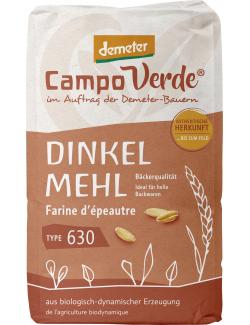 Campo Verde Demeter Dinkelmehl Type 630