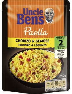 Uncle Ben's Paella Chorizo & Gemüse