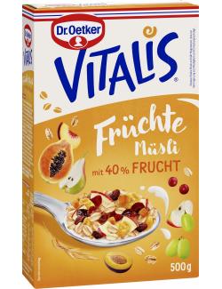 Dr. Oetker Vitalis Früchtemüsli