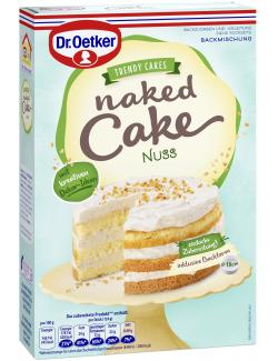 Dr. Oetker Naked Cake Nuss