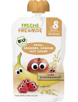 Freche Freunde Quetschie Apfel-Erdbeere-Banane mit Hafer