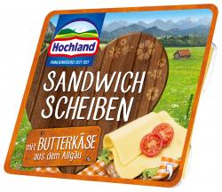 Hochland Sandwich Scheiben mit Butterkäse