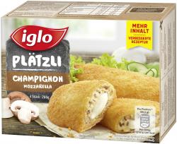 Iglo Plätzli Champignon Mozzarella