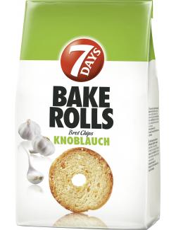 7 Days Bake Rolls Brot Chips Knoblauch