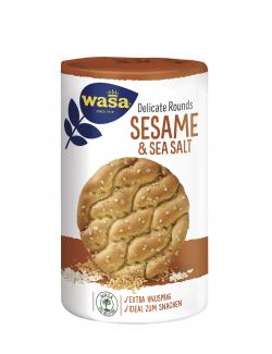 Wasa Delicate Rounds Sesame & Sea Salt