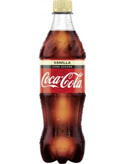 Coca-Cola ohne Zucker Vanilla PET (Einweg)