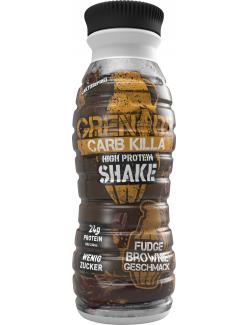 Grenade Carb Killa High Protein Shake Fudge Brownie (Einweg)